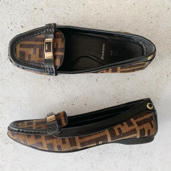 fendi loafers womens
